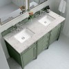 Brittany 60" Double Smokey Celadon ( Vanity Only Pricing)